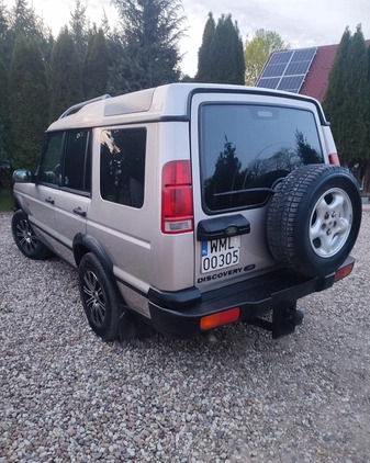 Land Rover Discovery cena 25900 przebieg: 265000, rok produkcji 2001 z Mława małe 67